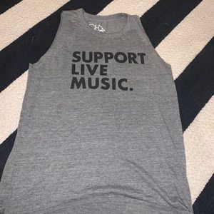 Support Live Music Tank top